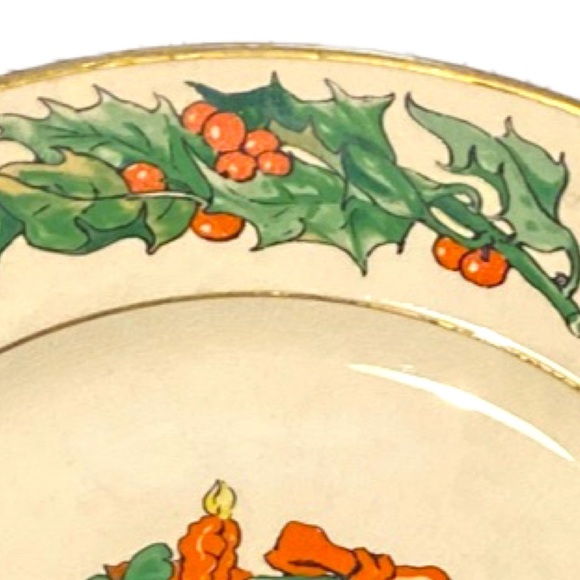 Rare Vintage Walter R.Duff Yuletide Plate - Picture 3 of 9